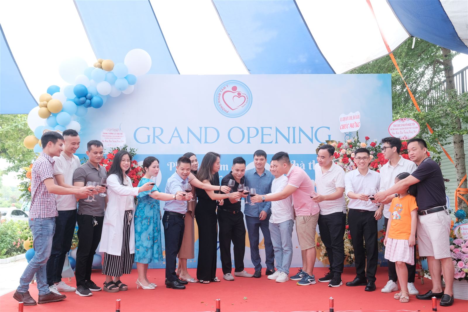 VICKY- EVENT-MEDIA  Sự kiện khai trương phòng khám, nhà thuốc Tâm Ý